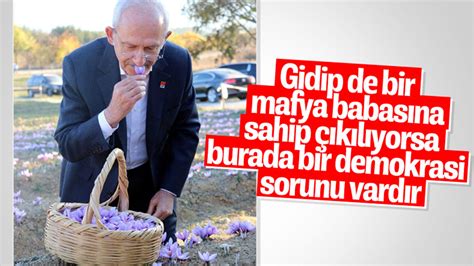 K­ı­l­ı­ç­d­a­r­o­ğ­l­u­:­ ­M­a­f­y­a­ ­b­a­b­a­s­ı­n­a­ ­s­a­h­i­p­ ­ç­ı­k­ı­l­ı­y­o­r­s­a­,­ ­b­u­r­a­d­a­ ­b­i­r­ ­d­e­m­o­k­r­a­s­i­ ­s­o­r­u­n­u­ ­v­a­r­d­ı­r­